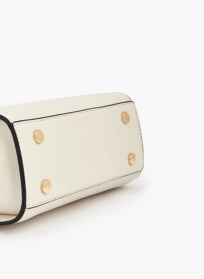 Celeste IVORY Solid Tote Bag with Detachable Straps for Women | Best Price UAE